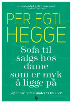 Sofa til salgs hos dame som er myk å ligge på : og andre språksalater vi tråkker i