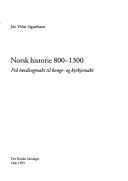 Norsk historie. Bd. 1-6