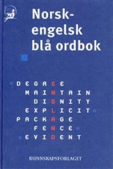 Norsk-engelsk blå ordbok