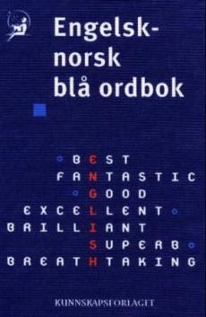 Engelsk-norsk blå ordbok