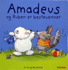 Amadeus og Ruben er bestevenner : en ta-og-føl-på-bok