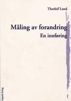 Måling av forandring : en innføring