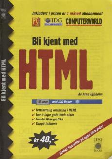 Bli kjent med HTML