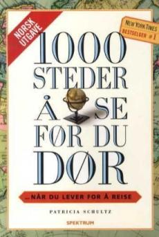 1000 steder å se før du dør