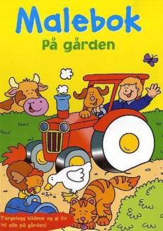 På gården : malebok