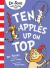 Ten apples up on top