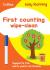 First counting age 3-5 wipe clean activity book