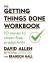 Getting things done workbook