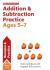 Addition & subtraction practice ages 5-7