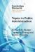 Topics in public administration