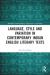 Language, style and variation in contemporary indian english literary texts