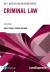 Law express revision guide: criminal law