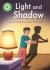 Reading champion: light and shadow