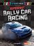 Superfast rally car racing