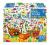 Book and jigsaw under the sea