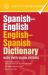 Spanish-english, english-spanish dictionary