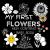 My First High Contrast Baby Book - Flowers